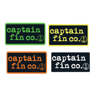 24x Sticker Pack - Type Patch - Captain Fin Co - UK