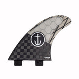 CF Quickness Tri - SM/MD/LG - Black (FCS) - Captain Fin Co - UK