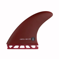 Captain Fin Co - Chippa Wilson New Bones Tri - Large - Burgundy (Futures)