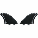 Christenson Twin Keel Especial - Black/White (FCS) - Captain Fin Co - UK