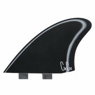 Christenson Twin Keel Especial - Black/White (FCS) - Captain Fin Co - UK