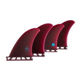 Captain Fin Co - Jeff McCallum Quad Pivot - Medium - Red (Futures)