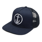 OG Anchor Trucker Cap - Navy - Captain Fin Co - UK