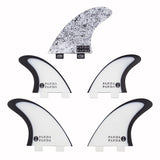 Panda 5 Fin - Black/White (FCS) - Captain Fin Co - UK