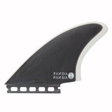 Panda Twin Keel - Black/White (Futures) - Captain Fin Co - UK