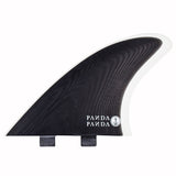 Panda Twin Keel - Black/White (FCS) - Captain Fin Co - UK